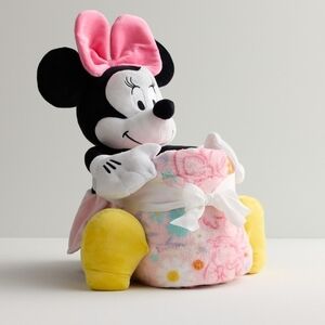 Minnie Mouse Buddy And Throw-new